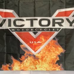 Victory Motorcycles Wall Flag (3’x5’)
