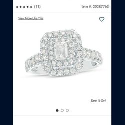 Zales Engagement Ring 