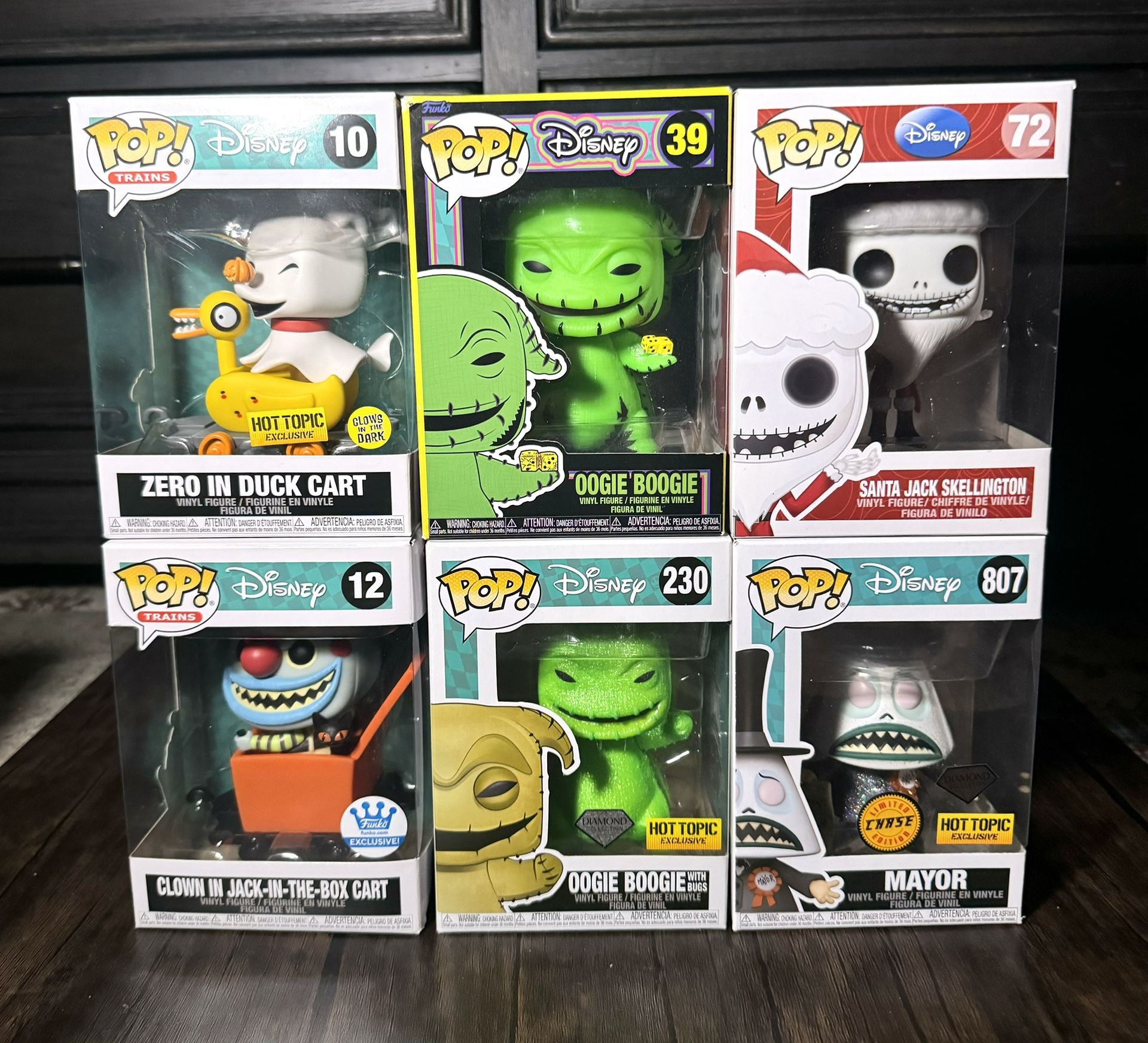 Funko Pop Disney Nightmare Before Christmas Bundle