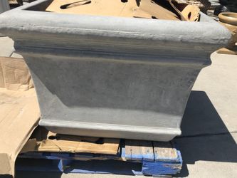 Concrete pots