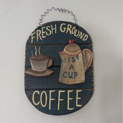 Fresh Ground Coffee While Hanging