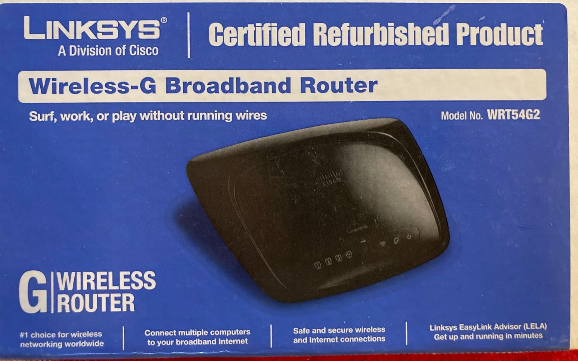 Linksys Wireless-G Broadband Router