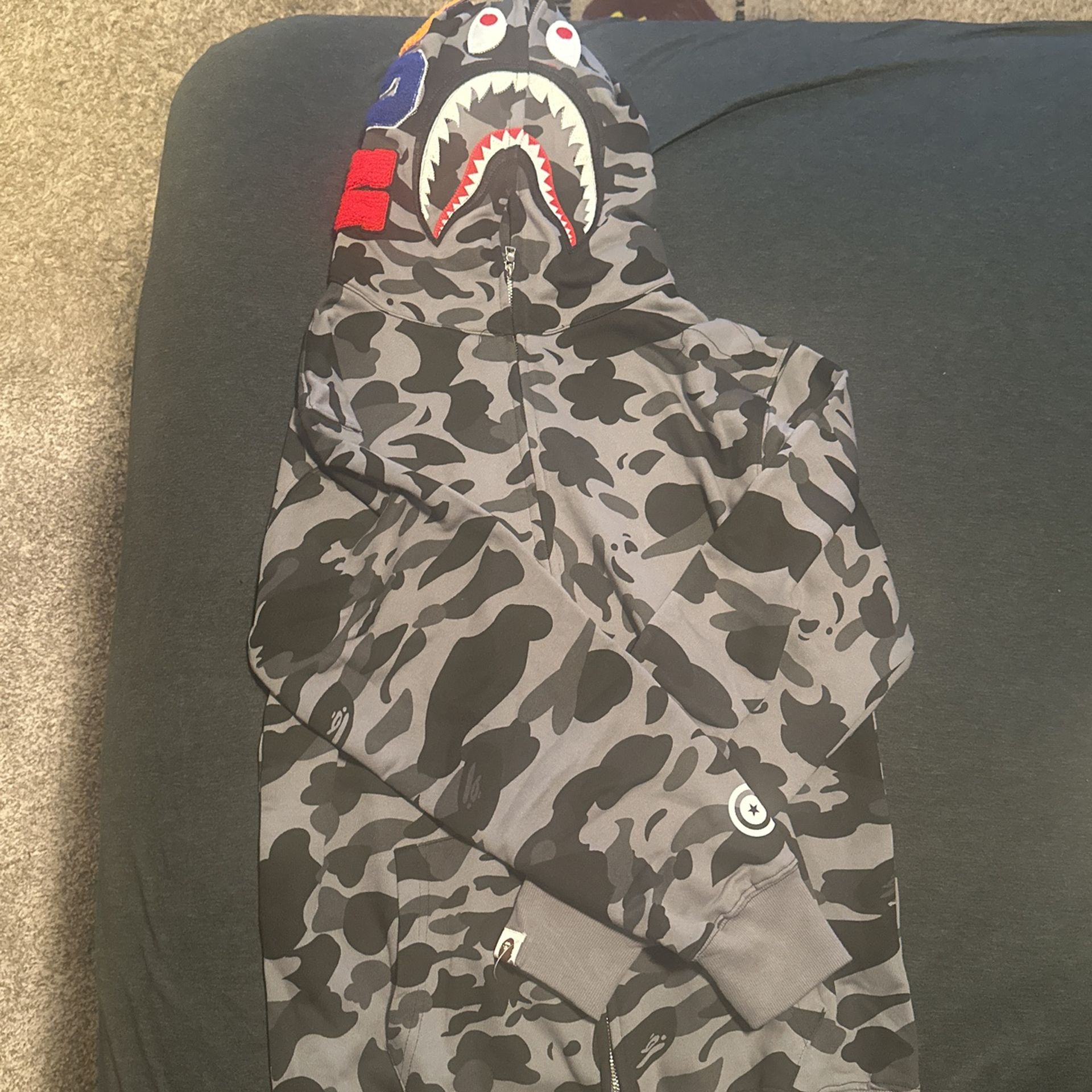 Bape Shark Grey