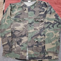 Men's Camouflage Jacket/2xl
