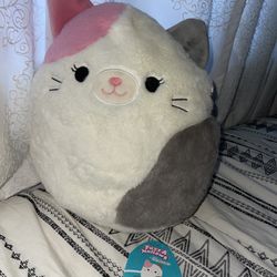 Squishmallows Karina the Cat 12" Stuffed Plush Fuzzmallows