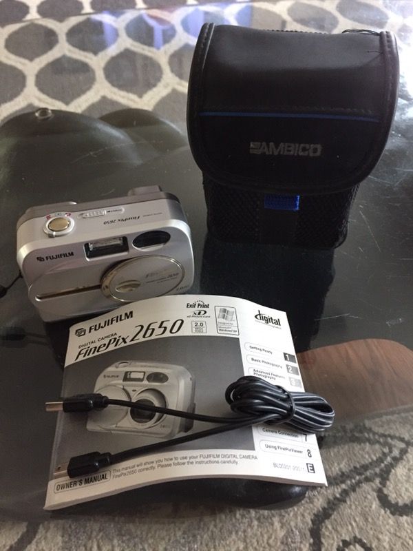 Fujifilm FinePix 2650 2.0 MP Digital Camera - Metallic Silver