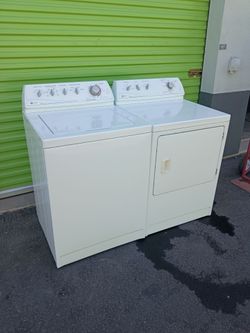 Maytag Heavy Duty Washer and Electric Dryer