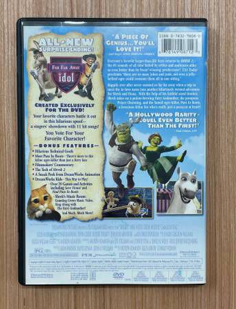 Shrek 2 - Far Away (Widescreen) Children’s And Family 2004 DVD Movie