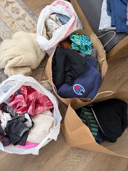 Several bags of pre-teen & teen clothes
