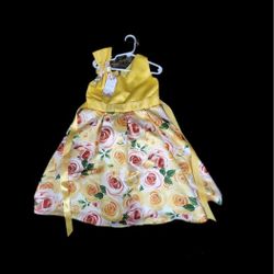Bunny Lulu Girls Yellow Dress Size 5T * New*