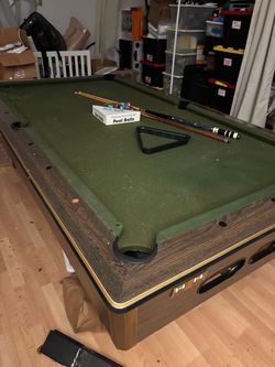 Vintage POOL Table