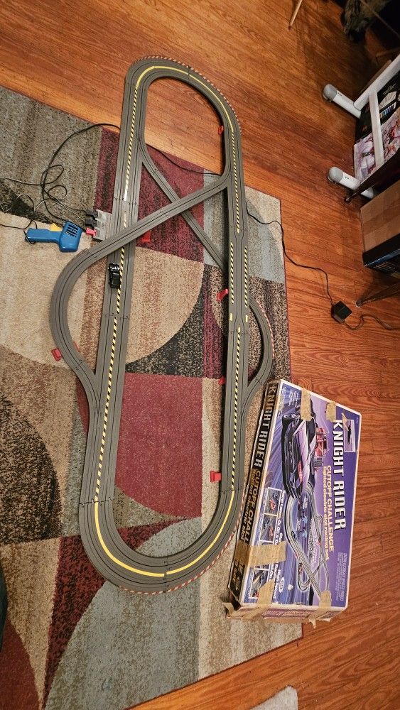 Knight Rider Slot Track Complete Minus Rig