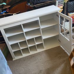 Hefty Multishelf Tv Stand Or Storage Cabinet