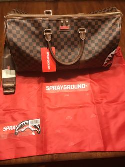 Limited edition Sprayground duffle. Never produced again, sold out.
