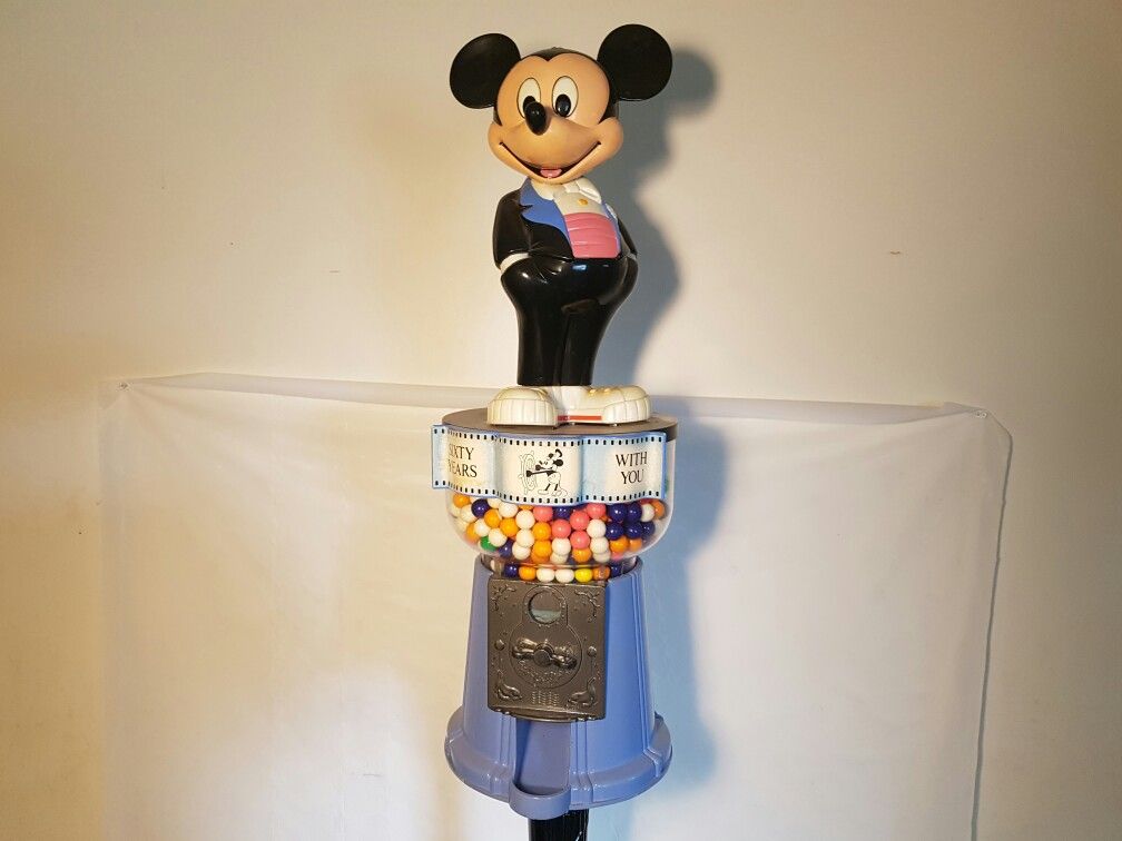 Mickey Mouse 60 years with you gumball machine