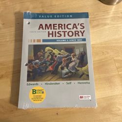 America’s History - (New )College Text