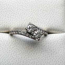 Engagement Ring And Wedding Band 