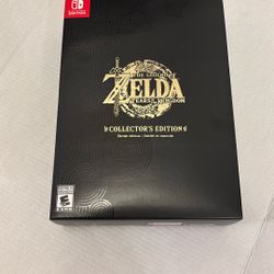 The Legend Of Zelda Tears of the Kingdom Collector’s Edition Nintendo Switch Brand New