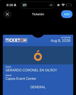 El Jerry Ticket
