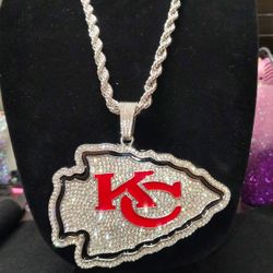 New Huge Pendant Kansas City Chiefs Pendant 