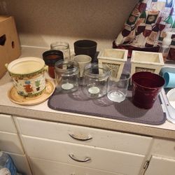 Small Pots For Plants Succulents Or Air Plants In The Clear Ones