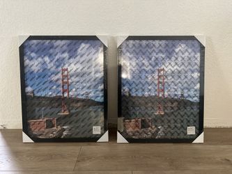 LUCKYLIFE 20x25 Black Wall Hanging Picture Frames, Pack of 2