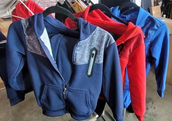 Kids Full-Zip Fleece Hoodie Jacket