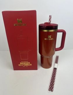 STANLEY SPARKLE COPPER TINSEL THE QUENCHER H2.0 FLOWSTATE™ TUMBLER 40 OZ LIMITED