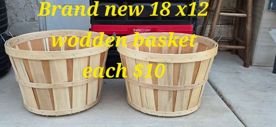 Wooden basket (new)