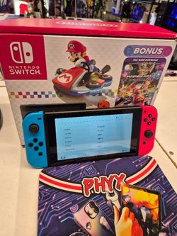 Nintendo Switch Console w/ dock etc XKW(contact info removed)8 $160