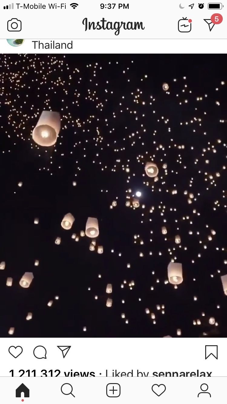 Trance Balloons Flying Chinese Lanterns