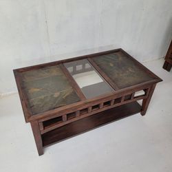 Matching Cocktail and Side Table