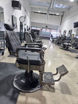 Barber Chairs for Sale - Black Chrome