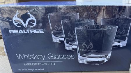 Whiskey Glasses 11 oz Set Of 4 