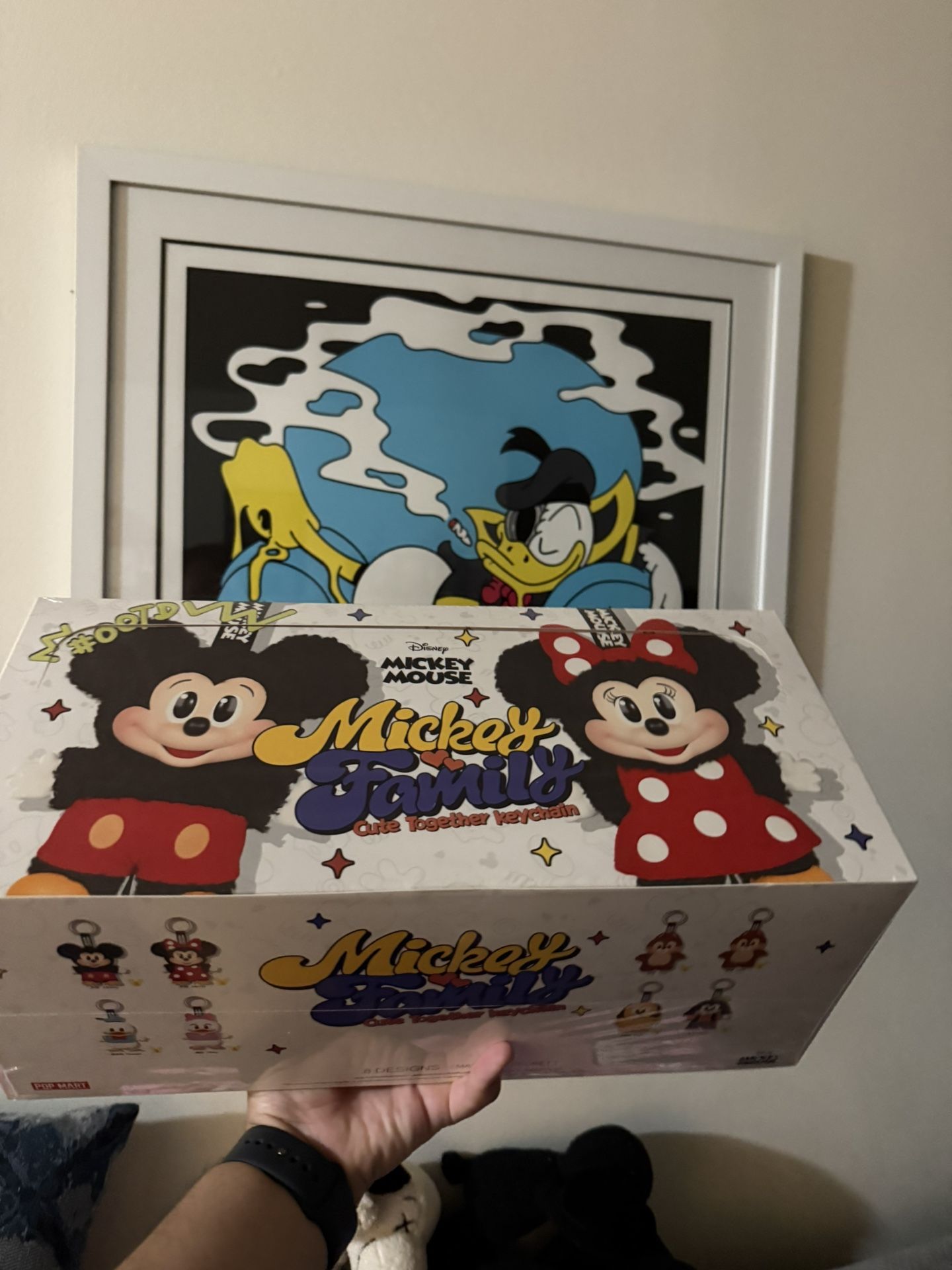 Mickey And Friends Popmart Plush Pendant