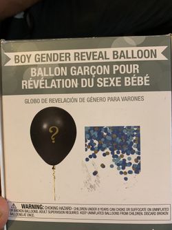 Boy gender reveal