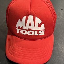 Vintage MAC Tools KC Crown Red Rope Trucker Foam Mesh Snapback OSFA Cap Hat. Very good used condition. One small spot on brim, see photos 