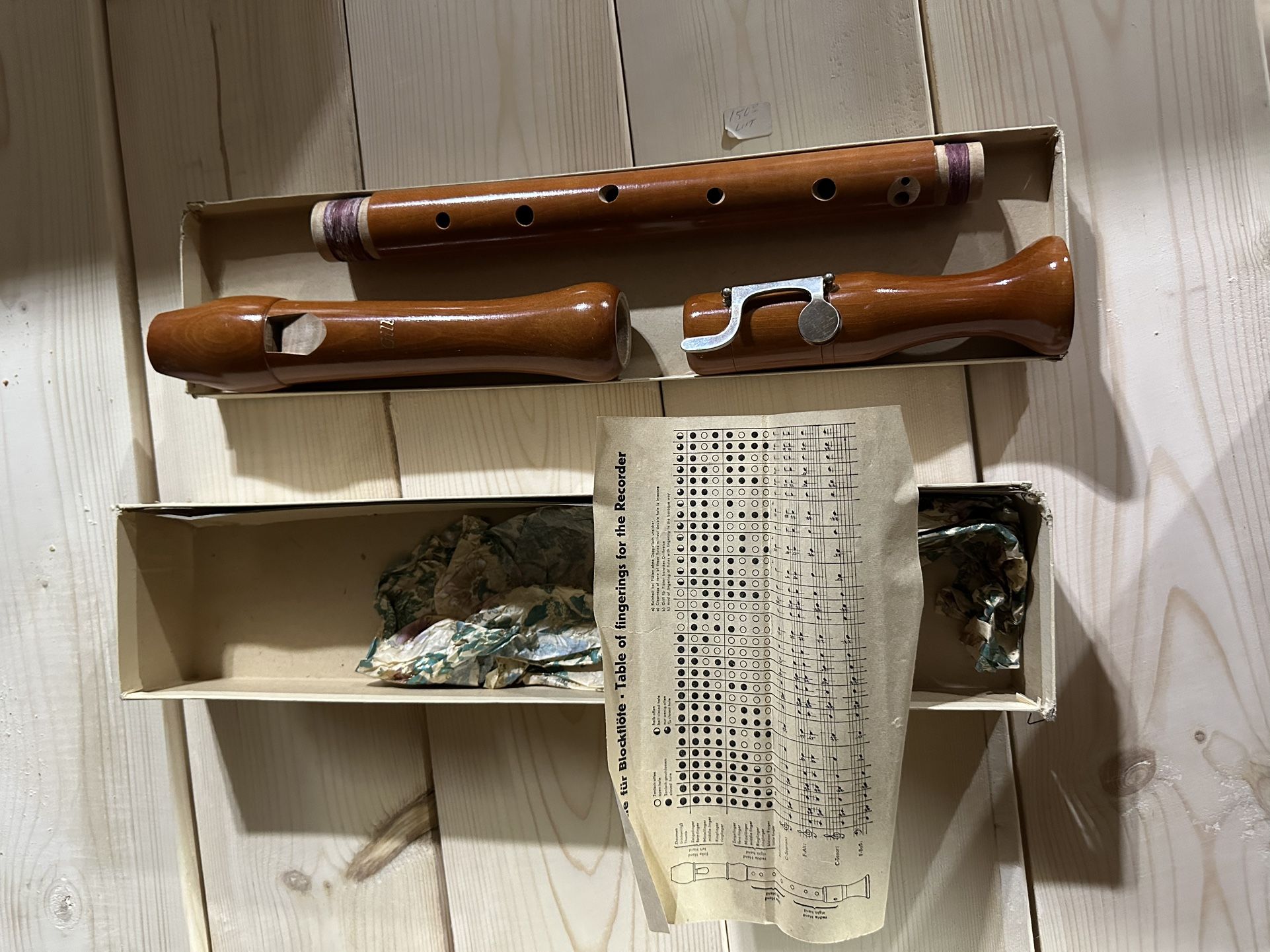 Gill Tenor Wooden Recorder