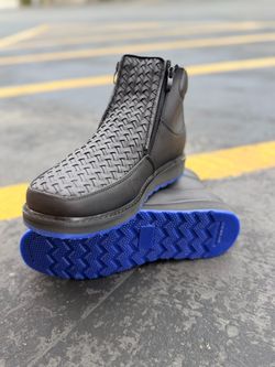 Zapato de trabajo  con suela azul