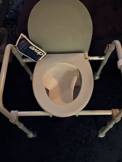 Drive Steel Commode Portable Toilet Seat