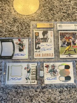 Sam Darnold Rookie Auto Lot
