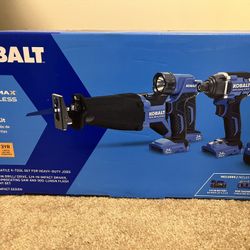 Kobalt 24V 4-tool combo kit w/ battery - NEW