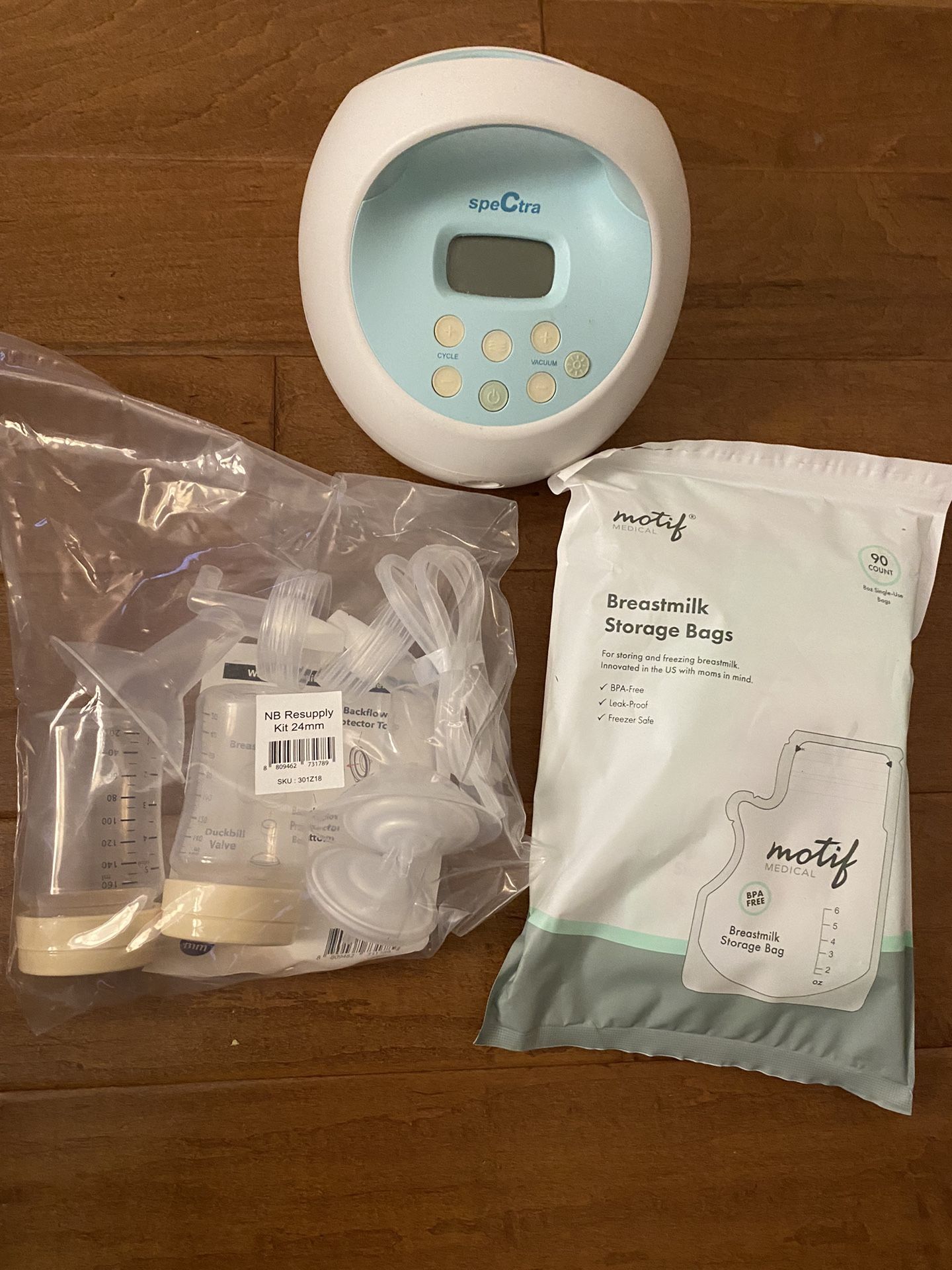 Spectra S One With new Accessories, Bottles And Bags