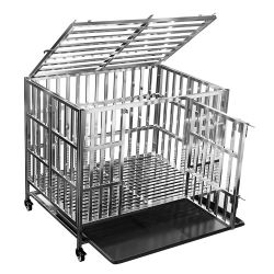 RyBuy 37" Stackable Heavy Duty Dog Crate - $100 (Steilacoom)