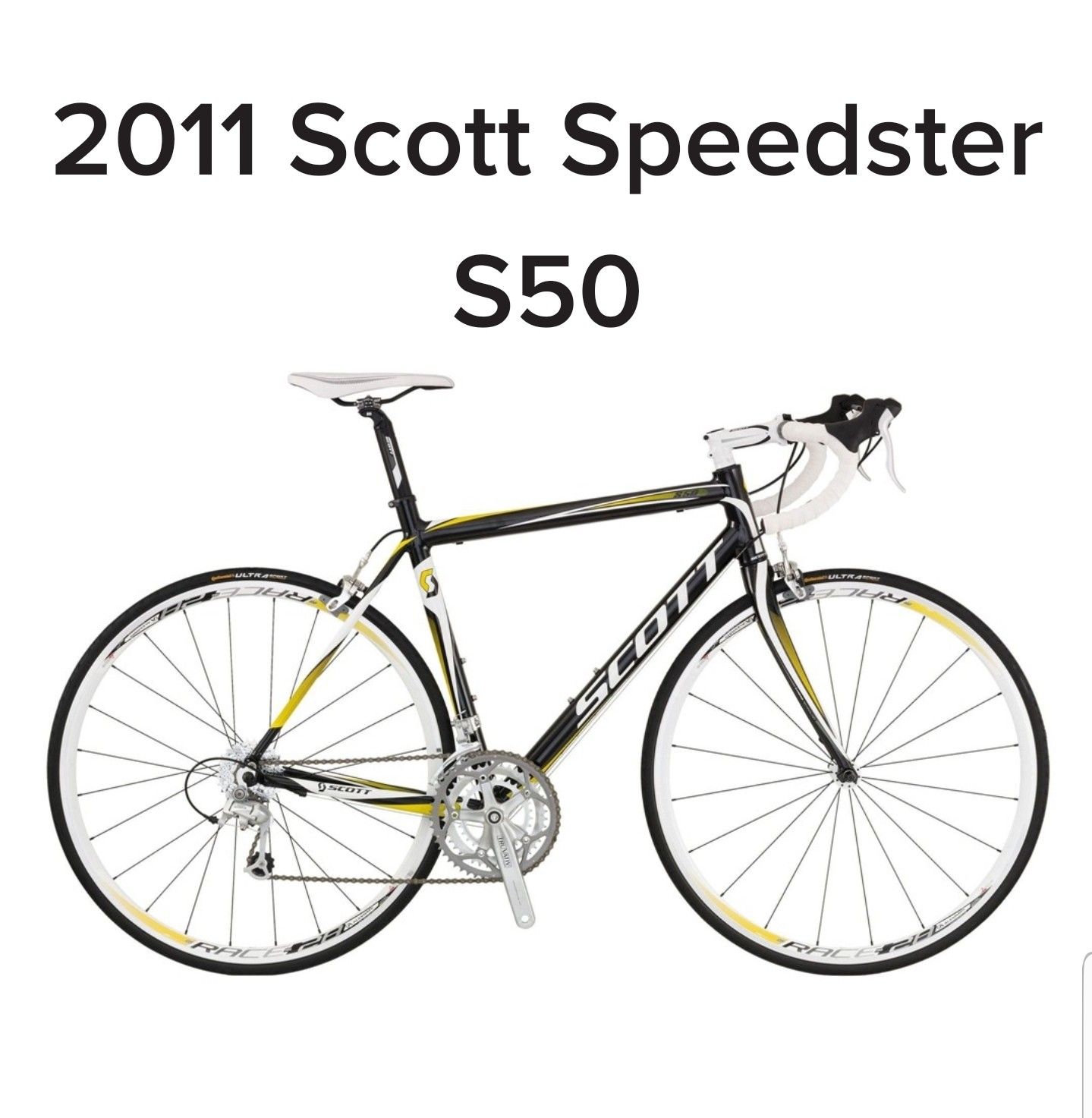 2011 Scott Speedster S50 Alluminum Road Race Bike
