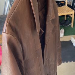 Mens Leather Jacket $20