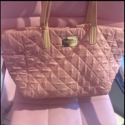 Dusty Pink BEBE Brand Tote Purse – Stylish & Spacious 💘