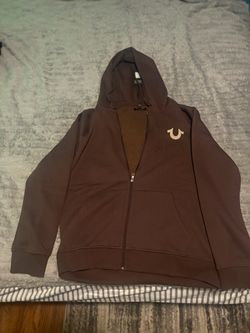 Brown zip up Jacke true religion