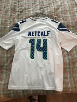 Seahawks Stitched Jersey - DK Metcalf (Size L)