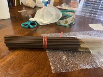 Freshly dipped INCENSE bundles (85-100) sticks